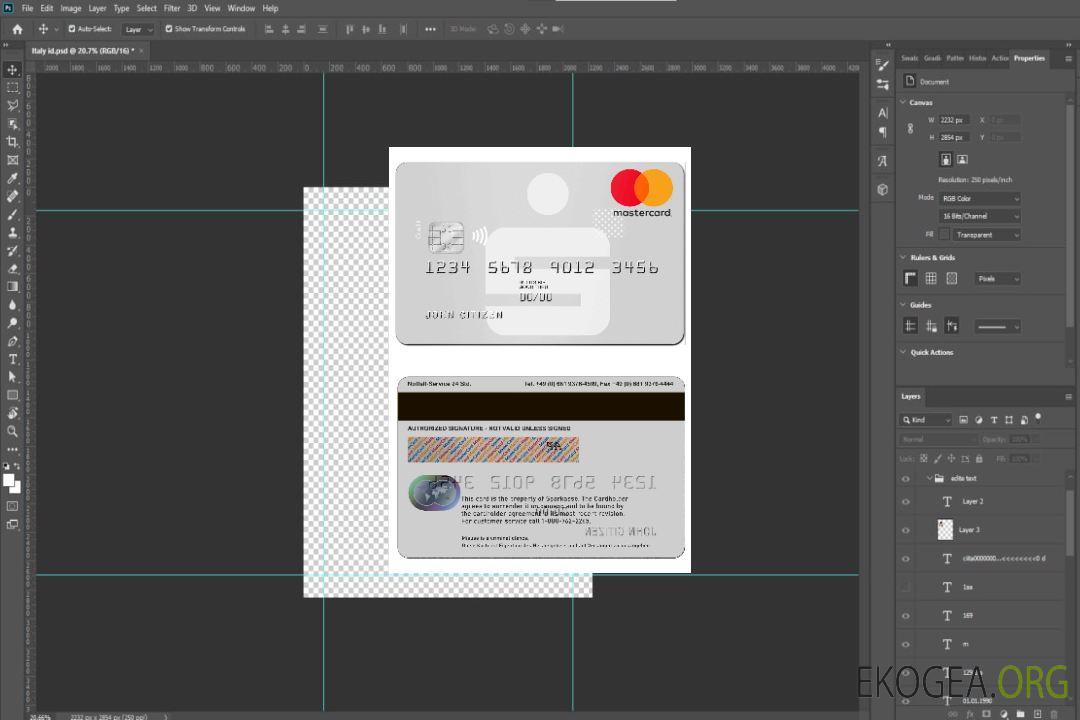 Allemagne Sparkasse MasterCard template Allemagne Sparkasse MasterCard template